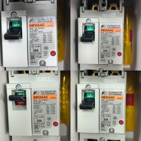  富士電機 工具関連用品 ブレーカー 10個セット BW50AAG