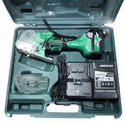 ◇◇ HiKOKI ハイコーキ 30ｍｍ コードレスナイフカッタ 充電器・充電池1個・ケース付 CK18DSAL グリーン Cランク