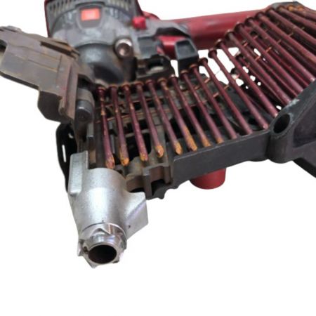  MAX マックス 高圧 釘打ち機 スーパーネイラ ケース付き HN-90N3 レッド