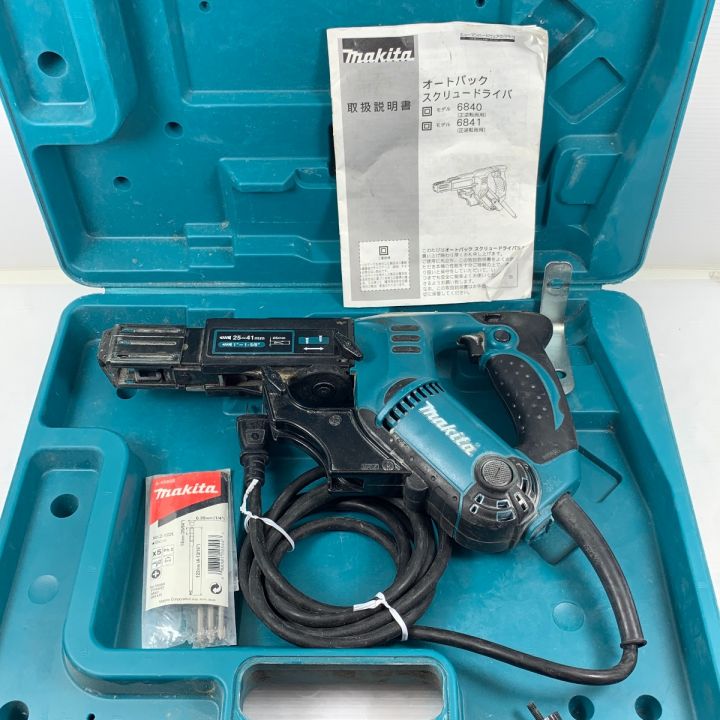 MAKITA マキタ 電動工具 スクリュードライバー コード式 100v 4047 6841 グリーン｜中古｜なんでもリサイクルビッグバン