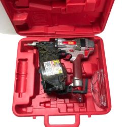 ◇◇ MAX マックス 高圧釘打ち機 スーパーネイラ ケース付 HN65N1 レッド Cランク
