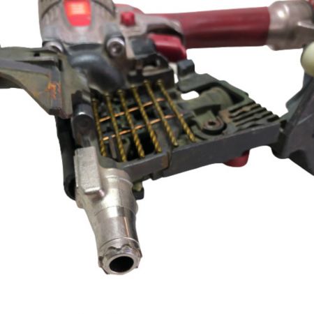  MAX マックス 高圧釘打ち機 スーパーネイラ ケース付 HN65N1 レッド