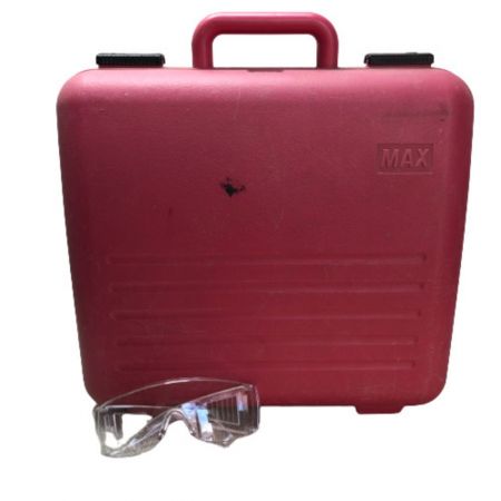 MAX マックス 高圧釘打ち機 スーパーネイラ ケース付 HN65N1 レッド