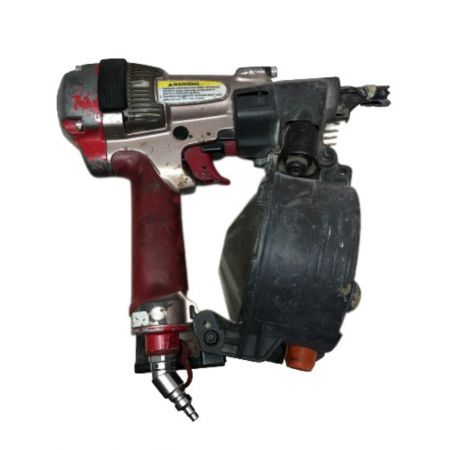  MAX マックス 高圧 釘打ち機 スーパーネイラ ケース付き HN-50 レッド