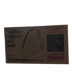 ◇◇ MAKITA マキタ 冷温庫 付属品完備 18v CW001GZ ブルー Sランク