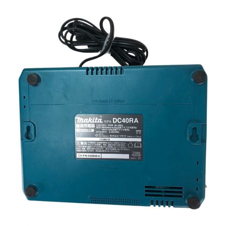  MAKITA マキタ 充電式インパクトドライバ 40ｖ 充電器・充電池2個・ケース付 TD001GDXAP パープル