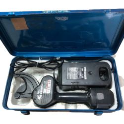 ◇◇ IZUMI 充電式ケーブルカッタ 充電器・充電池1個・ケース付 電池不良 REC-50 グレー Dランク