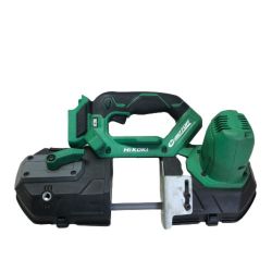 ◇◇ HiKOKI ハイコーキ 83ｍｍ コードレスロータリバンドソー 18v 本体のみ CB18DBL(S) グリーン Cランク