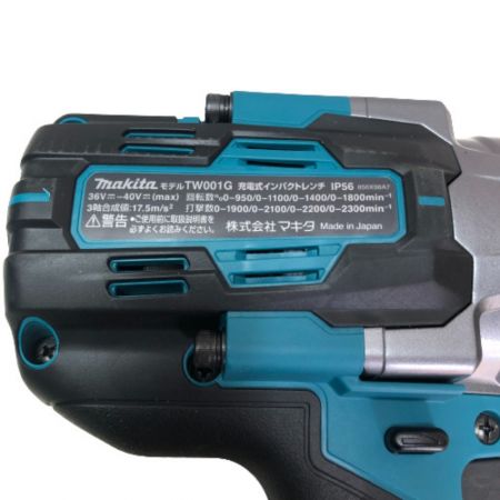  MAKITA マキタ 充電式インパクトレンチ 40ｖ 充電器・充電池2コ・ケース・取説付 TW001GRDX