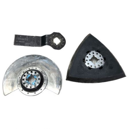  HITACHI 日立 コードレスマルチツール 充電器・充電池1個・ケース付 ＣＶ18ＤＢＬ グリーン