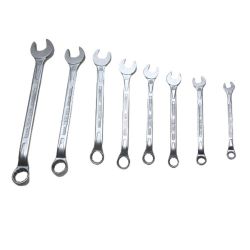 ◇◇ BELZER コンビネーションレンチセット ８本セット 8-18 シルバー Cランク