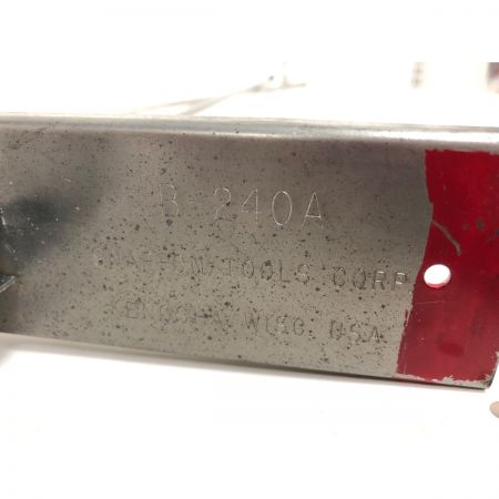  Snap-on スナップオン ハンドツール ブレーキストッパー 2本セット B-240A シルバー