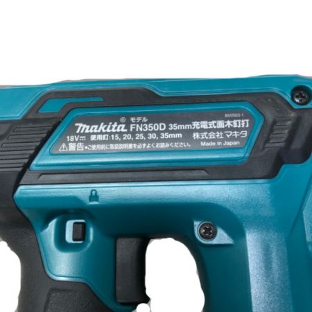  MAKITA マキタ 充電式面木釘打 ケース付 18v FN350D グリーン