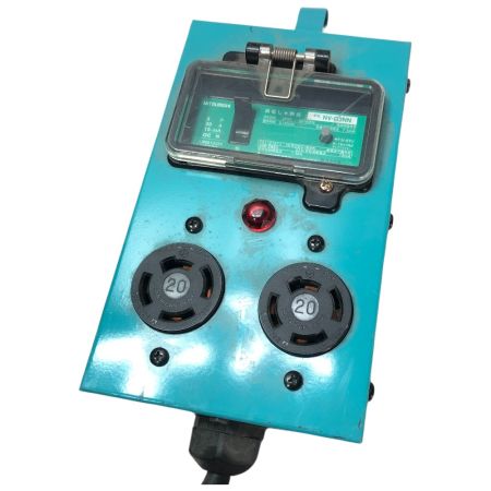  NICHIDO 200v アース付コードリール 漏電しゃ断器付 RND-EB33OSL グリーン