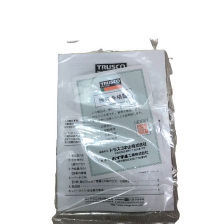  TRUSCO トラスコ レバーブロック 付属品完備 工具関連用品 TLH-100 オレンジ