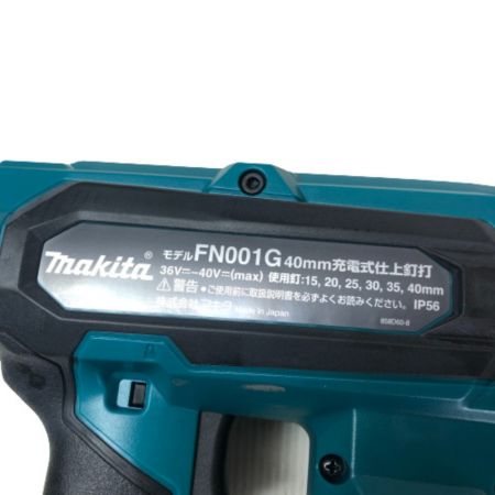  MAKITA マキタ 40ｍｍ 充電式仕上釘打機 充電器・充電池付 FN001GRD グリーン