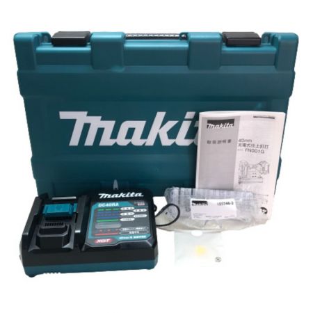  MAKITA マキタ 40ｍｍ 充電式仕上釘打機 充電器・充電池付 FN001GRD グリーン