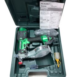 ◇◇ HiKOKI ハイコーキ 32mm 高圧ねじ打機 ケース付 WF3H グリーン Cランク