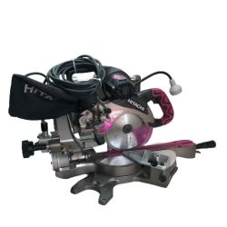 ◇◇ HITACHI 日立 スライド丸のこ 本体のみ 190mm 100v 2016年製 C7RSHC ショッキングピンク Cランク