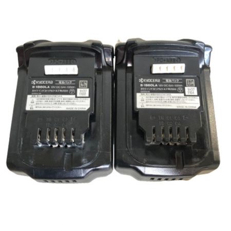  RYOBI リョービ 充電式集じん兼用丸ノコ 充電器・充電池2個・ケース付 刃の安全カバーなし BNW-11XR ブラック