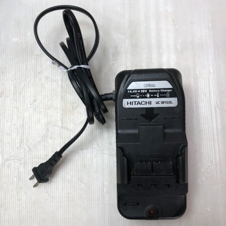  HITACHI 日立 ドライバドリル 充電器・充電池2個・ケース付 18v DS18DSAL バイオレット