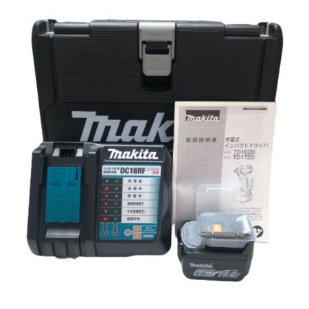  MAKITA マキタ インパクトドライバ 付属品完備 14.4v TD162DRGX ブルー
