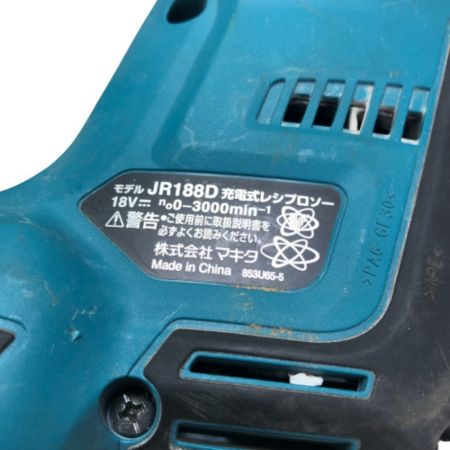  MAKITA マキタ 充電式レシプロソー 本体のみ JR188D グリーン