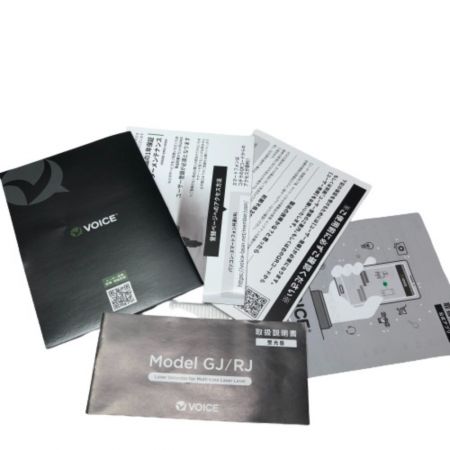  VOICE グリーンレーザー墨出し器 ケース・受光器・三脚付 Model-G5 ブラック