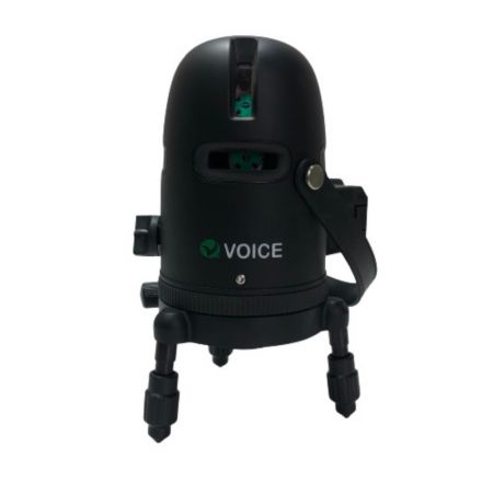  VOICE グリーンレーザー墨出し器 ケース・受光器・三脚付 Model-G5 ブラック