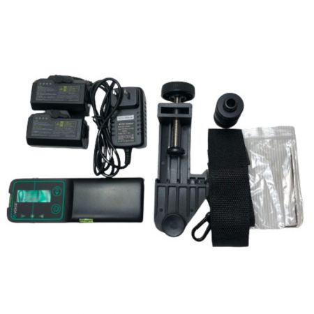  VOICE グリーンレーザー墨出し器 ケース・受光器・三脚付 Model-G5 ブラック