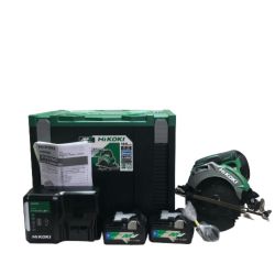 ◇◇ HiKOKI ハイコーキ コードレス丸のこ 36v C3606DA(2XPS) グリーン Sランク