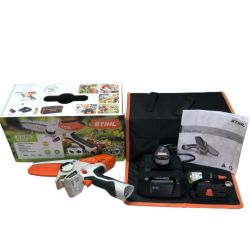 ◇◇ STIHL ガーデンカッター 充電器・充電池2個・ケース付 GTA26 オレンジ Cランク