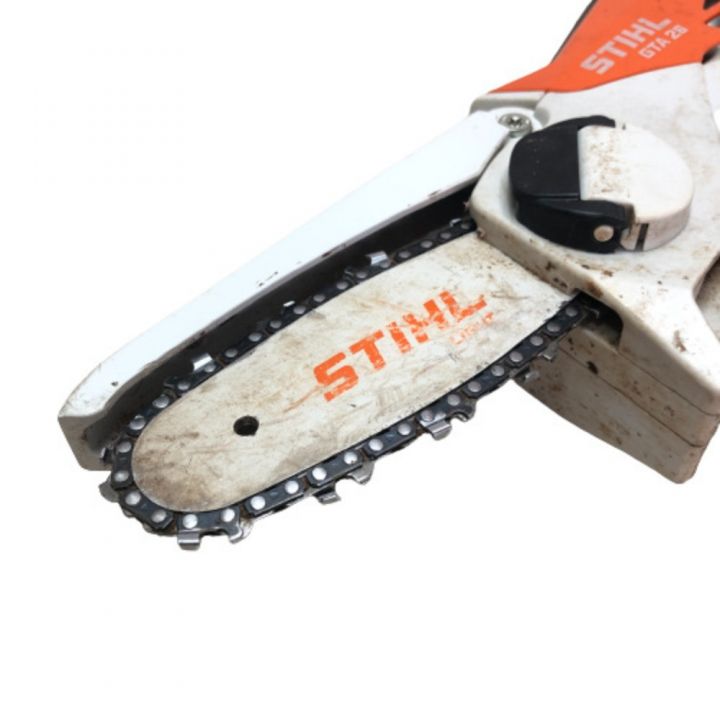 STIHL ガーデンカッター 充電器・充電池2個・ケース付 GTA26 オレンジ｜中古｜なんでもリサイクルビッグバン