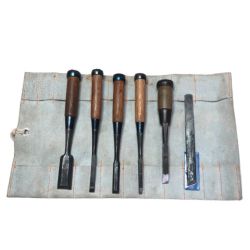 ◇◇  ノミ ６本セット 秀貞など 大工道具 Cランク