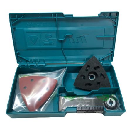  MAKITA マキタ 充電式マルチツール 18ｖ 先端工具・充電器・充電池1個・ケース付 TM52DRG ブルー