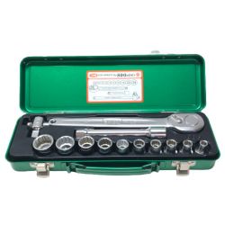 ◇◇ TONE トネ ソケットレンチセット NO.800 グリーン Bランク