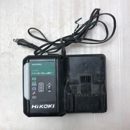  HiKOKI ハイコーキ インパクトドライバ 充電器・充電池2個・ケース付 36v WH36DC ブラック