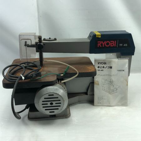  RYOBI リョービ 電動工具 電動糸ノコ 本体のみ 100v TF-45 ネイビー