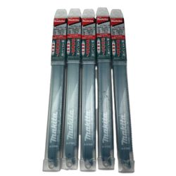 ◇◇ MAKITA マキタ レシプロソー刃 ブレード 250x1.3 5枚入×5セット 鉄・ステンレス用 A-57990 グリーン Sランク