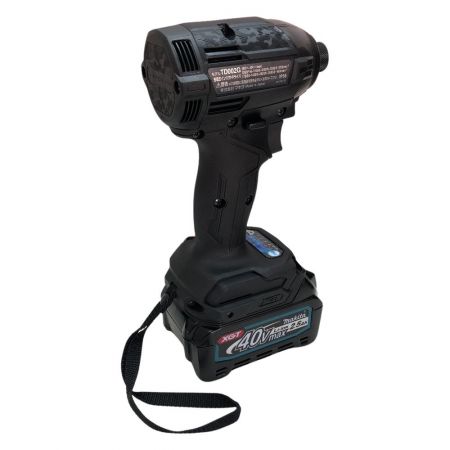  MAKITA マキタ 充電式インパクトドライバ 40ｖmax 充電器・充電池２個・ケース付 TD002GRDXB