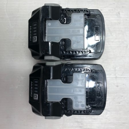  HiKOKI ハイコーキ コードレスインパクトドライバ 36V 充電器・充電池2個・ケース付 WH36DC ブラック