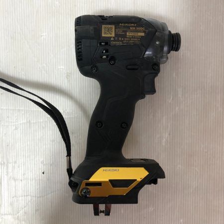  HiKOKI ハイコーキ コードレスインパクトドライバ 36V 充電器・充電池2個・ケース付 WH36DC ブラック