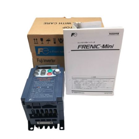  富士電機 インバータ FRN0.4C1S-2J ブルー