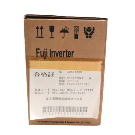  富士電機 インバータ FRN0.4C1S-2J ブルー