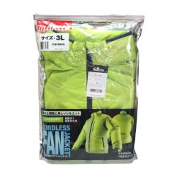 ◇◇ MAKITA マキタ 3L 充電式ファンジャケット 空調服 本体のみ FJ212DZ3L グリーン Aランク