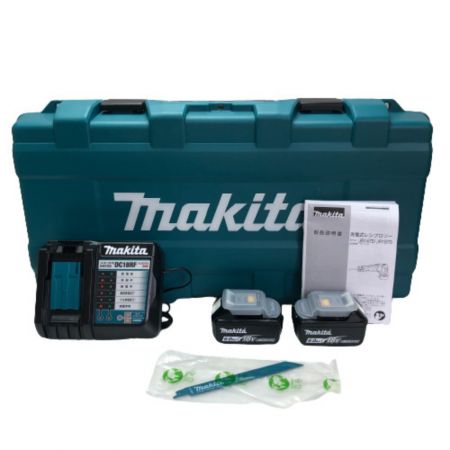  MAKITA マキタ 充電式レシプロソー 18v 充電器・充電池2個・ケース付 JR187DRGX