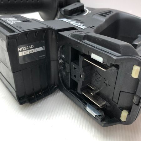  MAKITA マキタ ハンマドリル 充電器・充電池1個・ケース付 18v HR244D ブラック