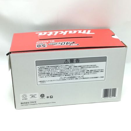  MAKITA マキタ 工具 電動工具 バッテリー未使用品(S) 本体のみ 40v BL4050F ブラック