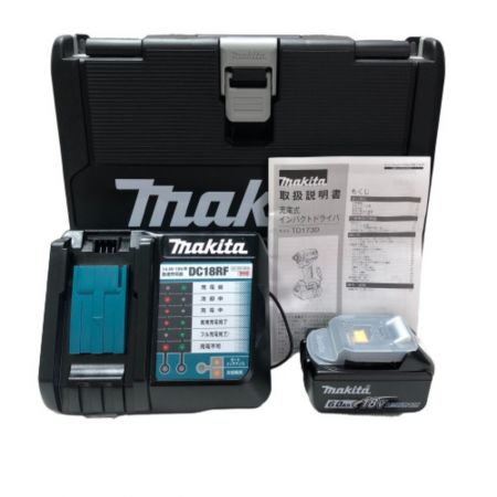  MAKITA マキタ インパクトドライバ　充電器・充電池２個・ケース付 TD173DRGXFY イエロー