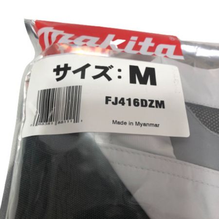  MAKITA マキタ Mサイズ 空調服 充電式ファンジャケット タグ無し FJ416DZM ライトグレー